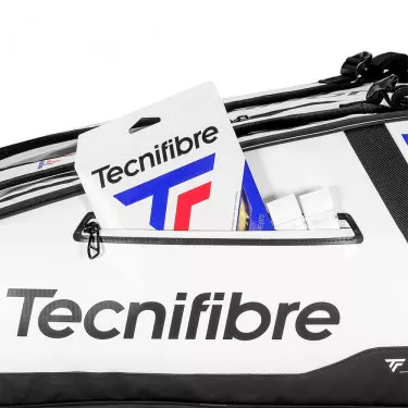 Tecnifibre Tour Endurance 12R Schl&auml;gertasche Wei&szlig; / Schwarz