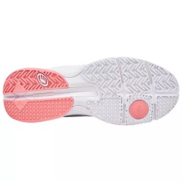 Bullpadel Flow 24V Padelschuhe Damen Wei&szlig; / Marineblau