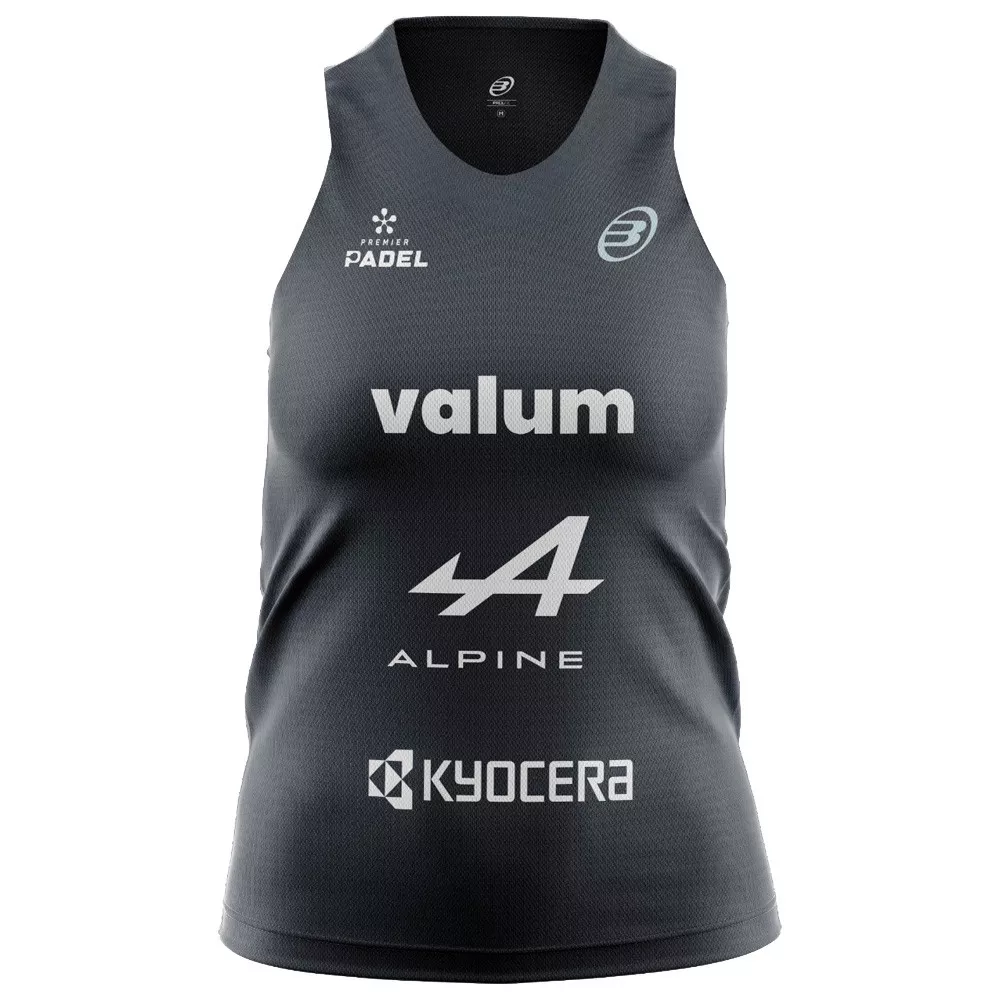Bullpadel Lleva Claudia Fern&aacute;ndez Tank Top Schwarz