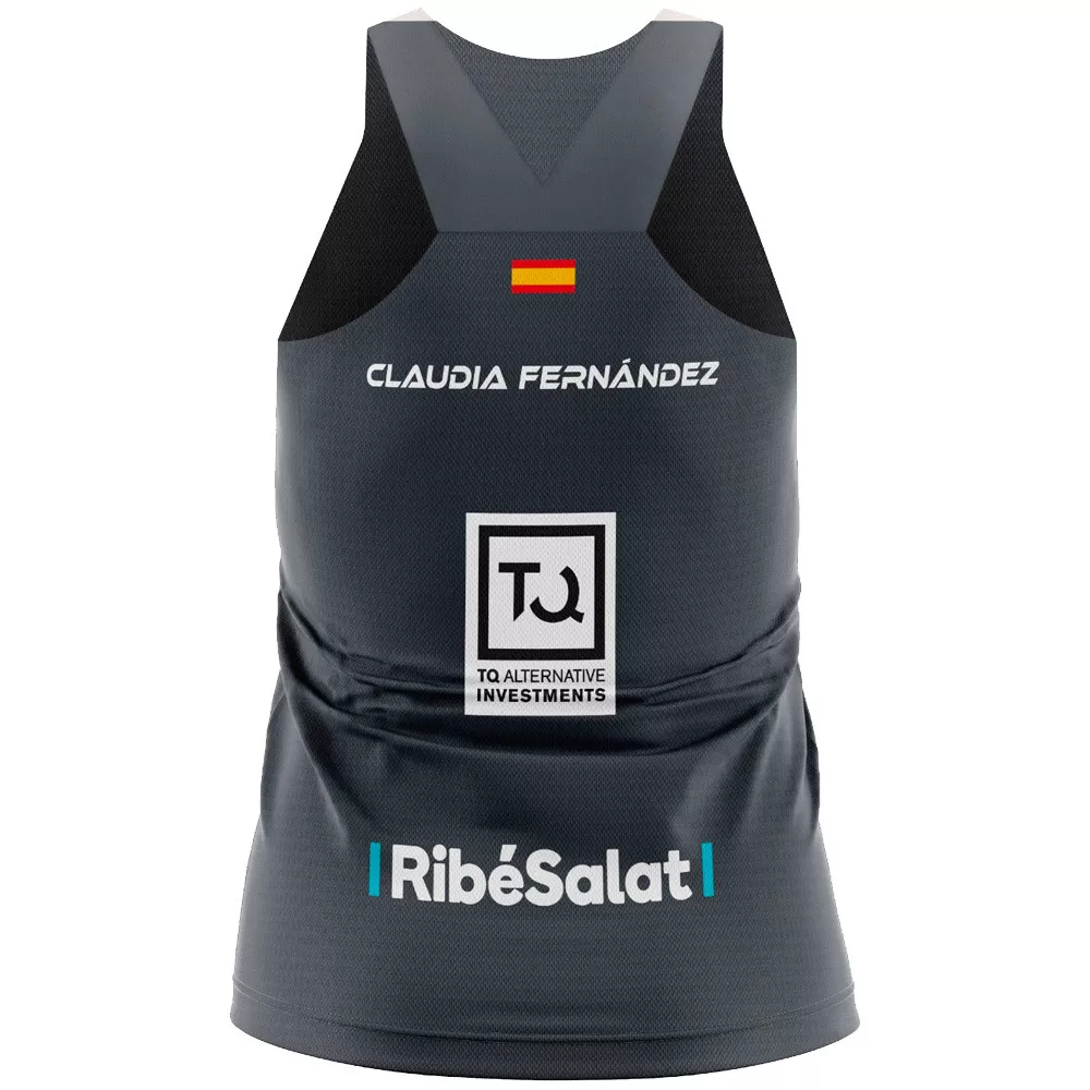 Bullpadel Lleva Claudia Fern&aacute;ndez Tank Top Schwarz