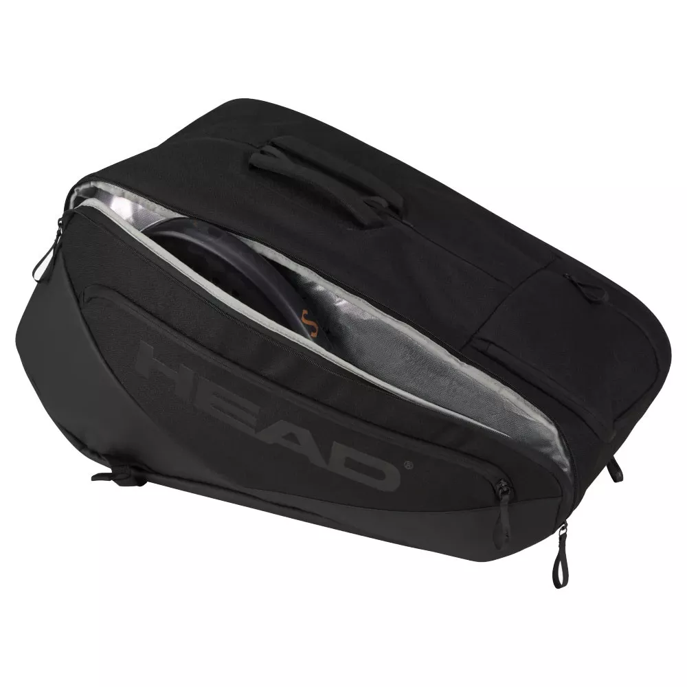 Head Pro X Padel L Padeltasche Schwarz