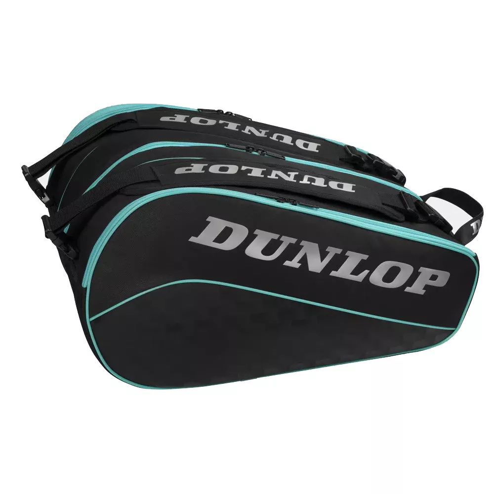 Dunlop Elite Galactica Schl&auml;gertasche (Thermobag) Schwarz / Blau