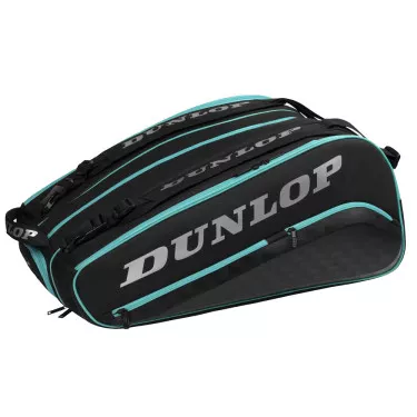 Dunlop Elite Galactica Schl&auml;gertasche (Thermobag) Schwarz / Blau
