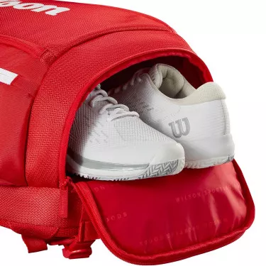 Wilson Super Tour Rucksack Rot