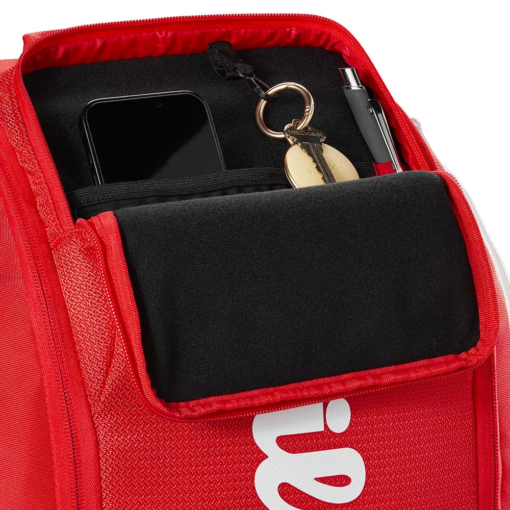Wilson Super Tour Rucksack Rot