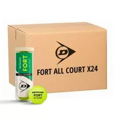 Dunlop Fort All Court Tennisb&auml;lle Karton (24 Dosen &agrave; 3 B&auml;lle)