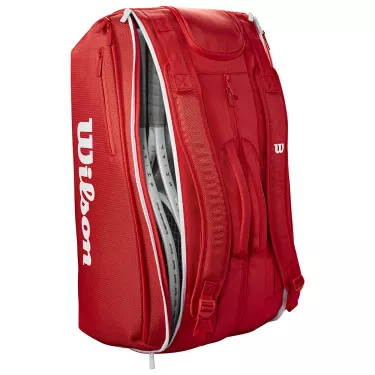 Wilson Super Tour 15R Rot 2025 Schl&auml;gertasche (Thermobag)