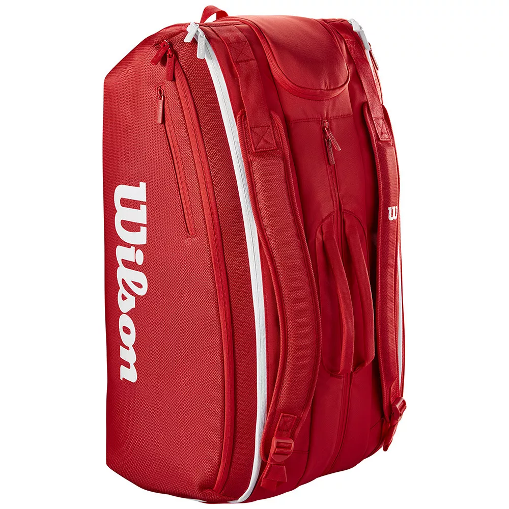 Wilson Super Tour 15R Rot 2025 Schl&auml;gertasche (Thermobag)