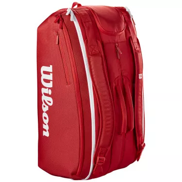 Wilson Super Tour 15R Rot 2025 Schl&auml;gertasche (Thermobag)