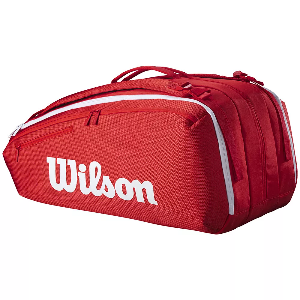 Wilson Super Tour 15R Rot 2025 Schl&auml;gertasche (Thermobag)