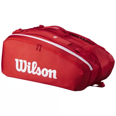 Wilson Super Tour 15R Rot 2025 Schl&auml;gertasche (Thermobag)