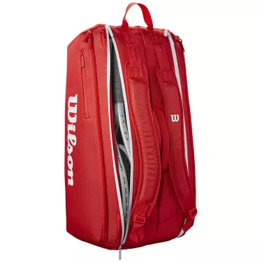 Wilson Super Tour 9R Rot 2025 Schl&auml;gertasche (Thermobag)