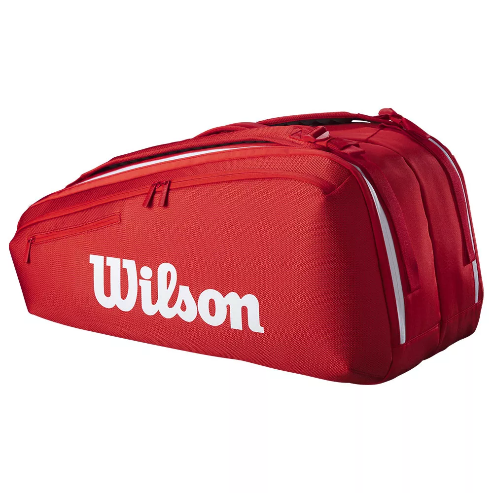 Wilson Super Tour 9R Rot 2025 Schl&auml;gertasche (Thermobag)