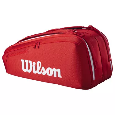 Wilson Super Tour 9R Rot 2025 Schl&auml;gertasche (Thermobag)