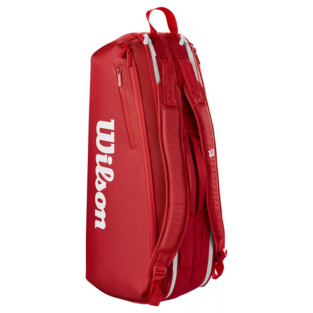 Wilson Super Tour 6R Rot 2025 Schl&auml;gertasche (Thermobag)