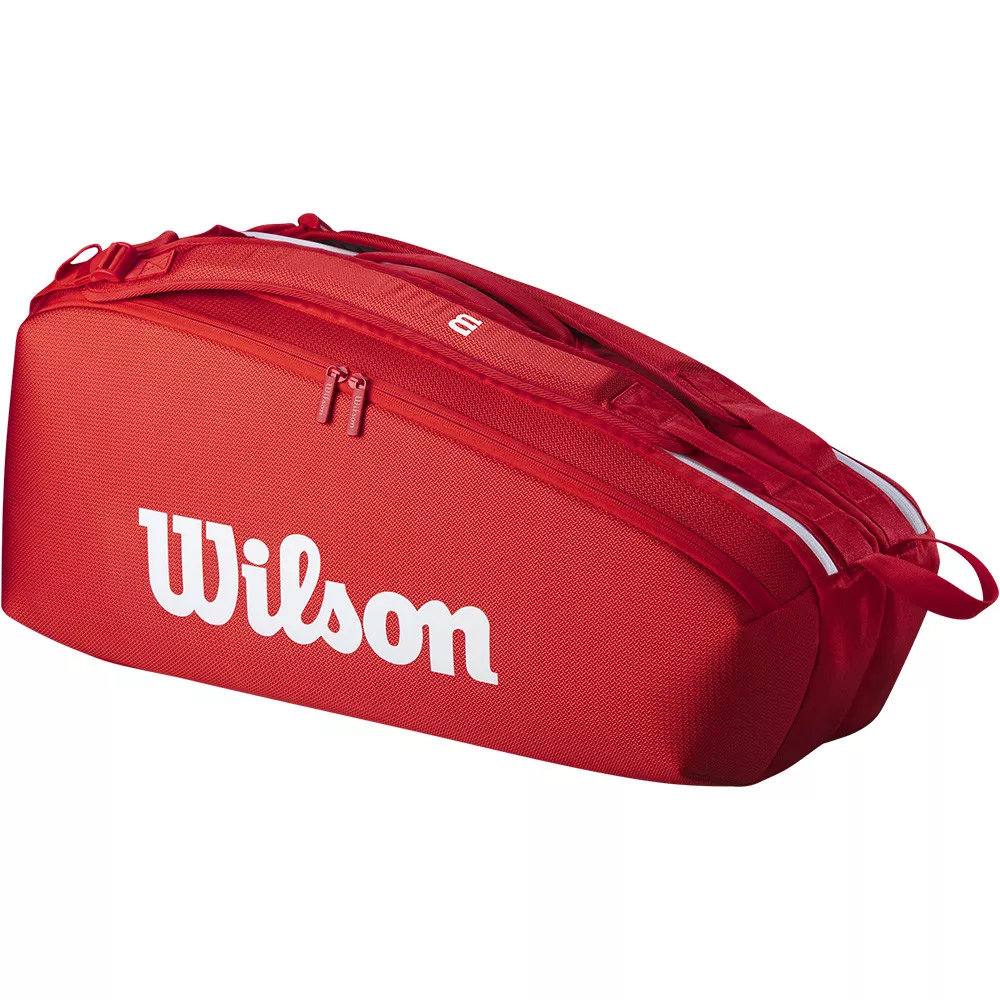 Wilson Super Tour 6R Rot 2025 Schl&auml;gertasche (Thermobag)