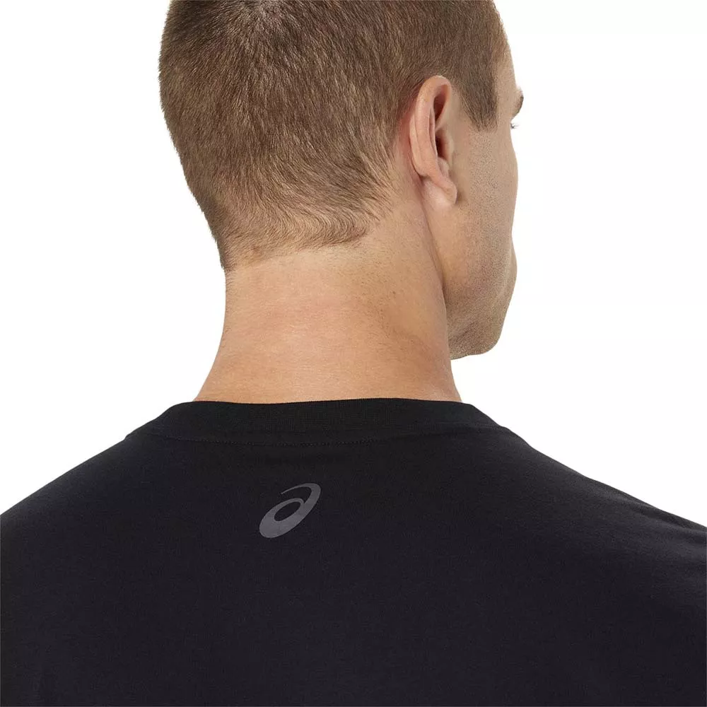 Asics Logo SS T-Shirt Schwarz