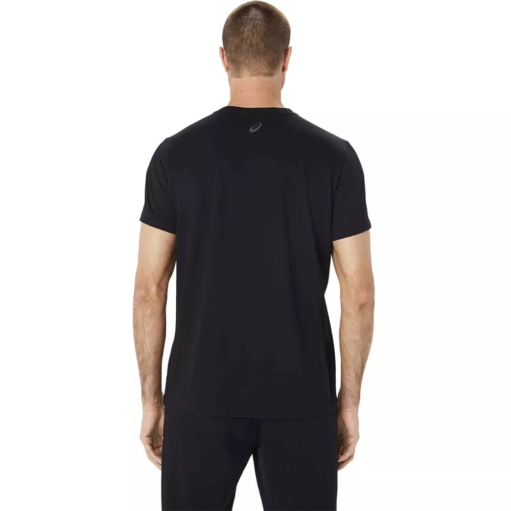 Asics Logo SS T-Shirt Schwarz
