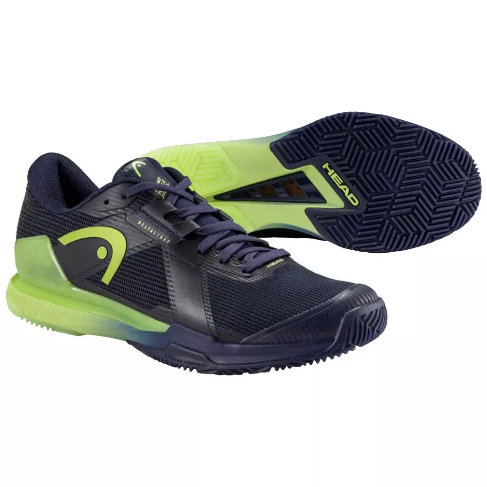 Head Sprint Pro 4.0 Padelschuhe Marineblau / Gr&uuml;n