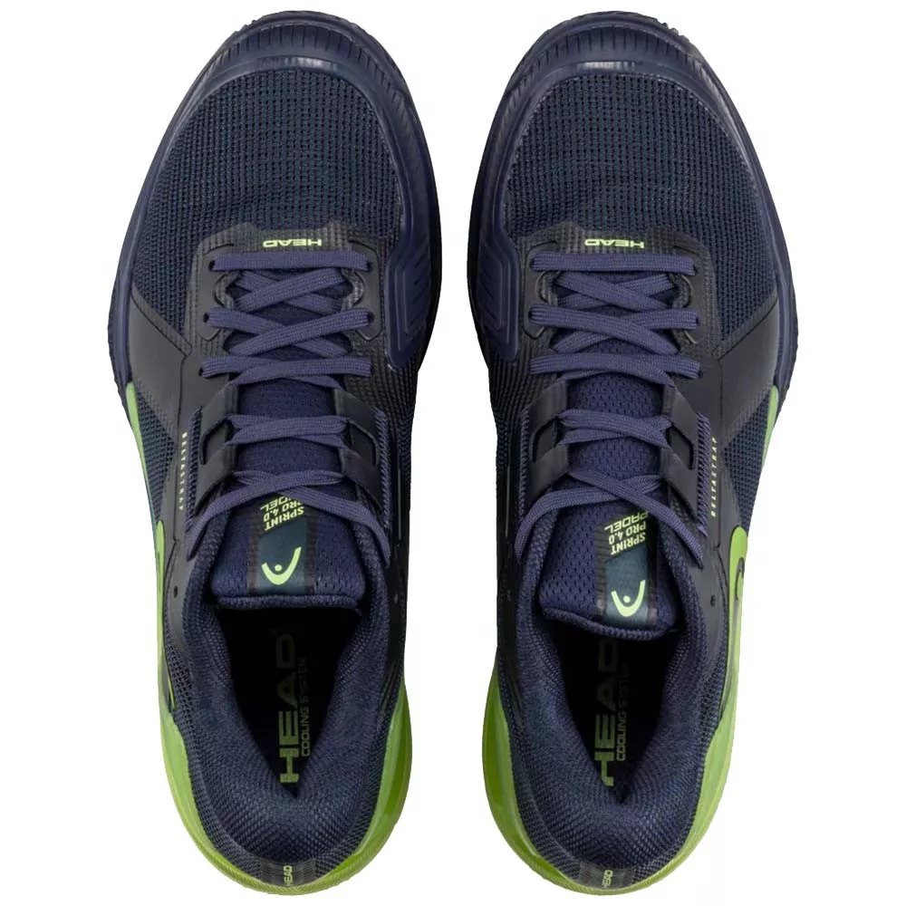 Head Sprint Pro 4.0 Padelschuhe Marineblau / Gr&uuml;n