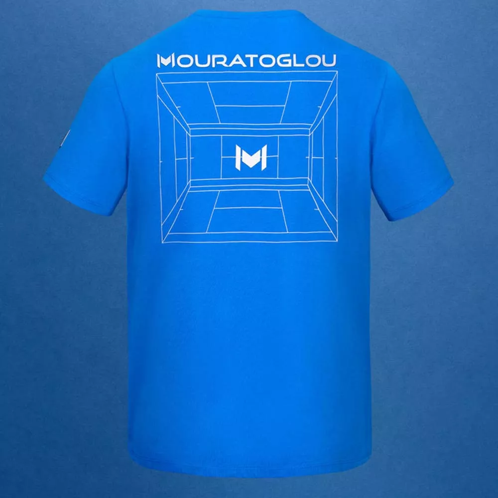Mouratoglou Graphic Melbourne T-Shirt Blau
