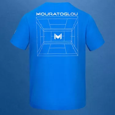 Mouratoglou Graphic Melbourne T-Shirt Blau