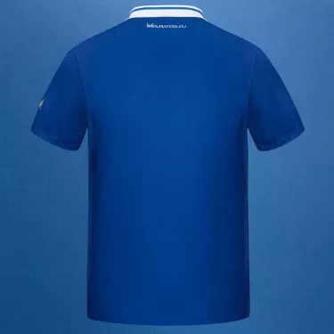 Mouratoglou Match Melbourne Poloshirt Wei&szlig; / Blau