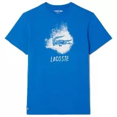 Lacoste Sport Graphic T-Shirt Blau