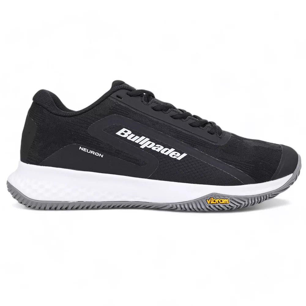 Bullpadel Neuron Vibram 25V Padelschuhe Schwarz