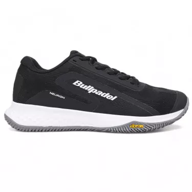 Bullpadel Neuron Vibram 25V Padelschuhe Schwarz