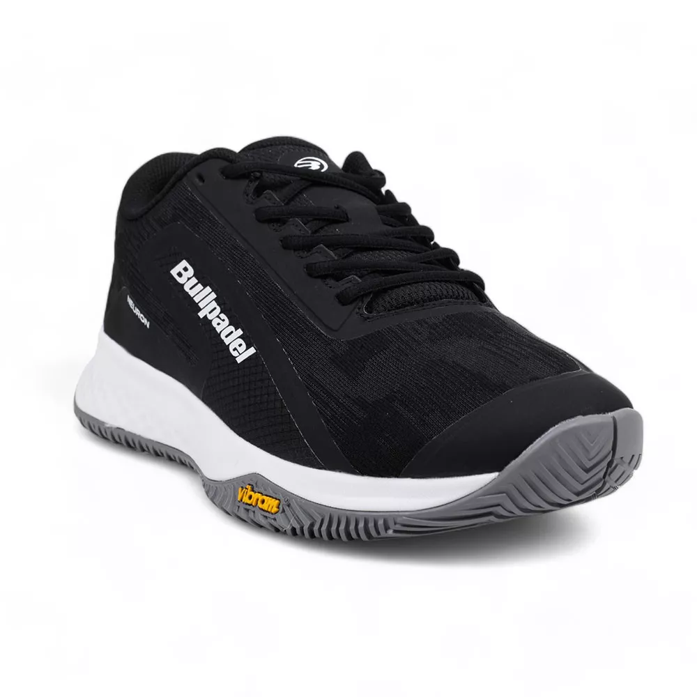 Bullpadel Neuron Vibram 25V Padelschuhe Schwarz