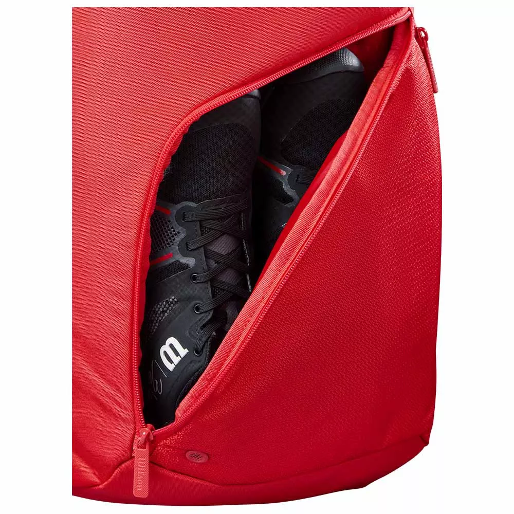 Wilson Tour Padel Rucksack Rot