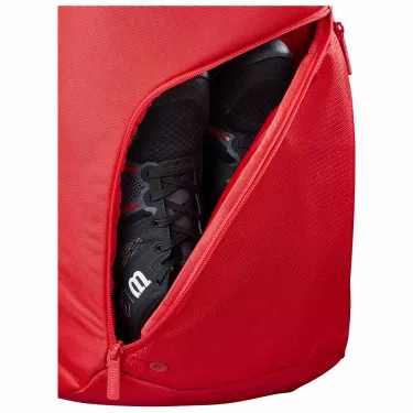 Wilson Tour Padel Rucksack Rot