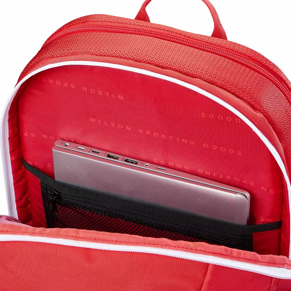Wilson Tour Padel Rucksack Rot
