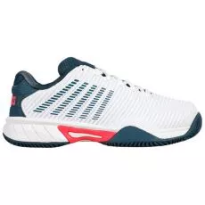 K-Swiss Hypercourt Express 2 Tennisschuhe Junior Wei&szlig; / Marineblau