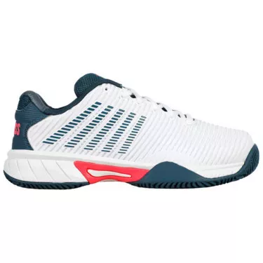 K-Swiss Hypercourt Express 2 Tennisschuhe Junior Wei&szlig; / Marineblau