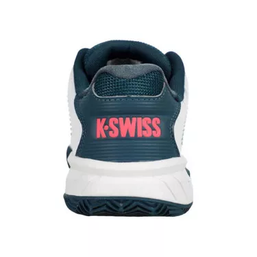K-Swiss Hypercourt Express 2 Tennisschuhe Junior Wei&szlig; / Marineblau