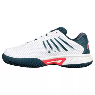 K-Swiss Hypercourt Express 2 Tennisschuhe Junior Wei&szlig; / Marineblau