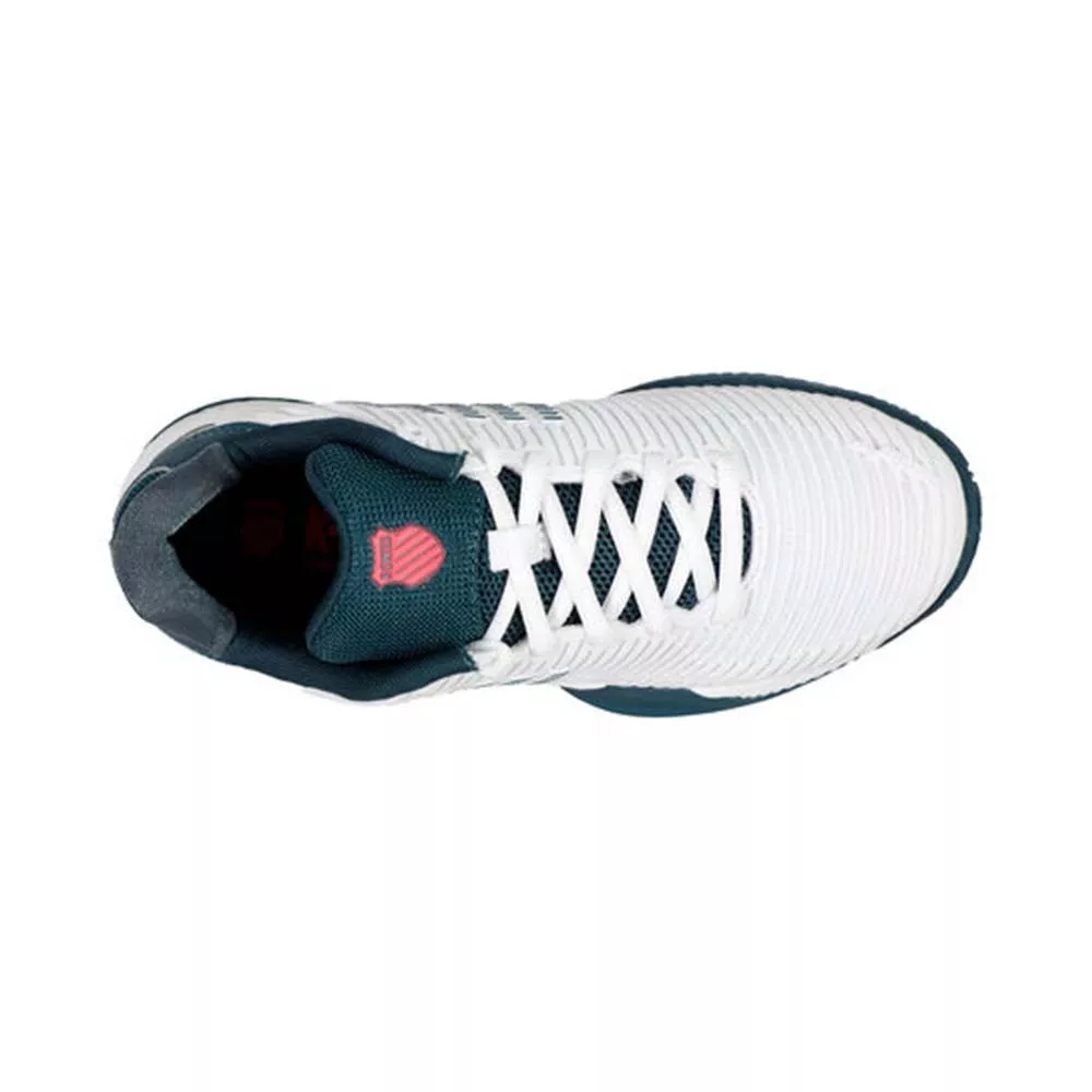 K-Swiss Hypercourt Express 2 Tennisschuhe Junior Wei&szlig; / Marineblau
