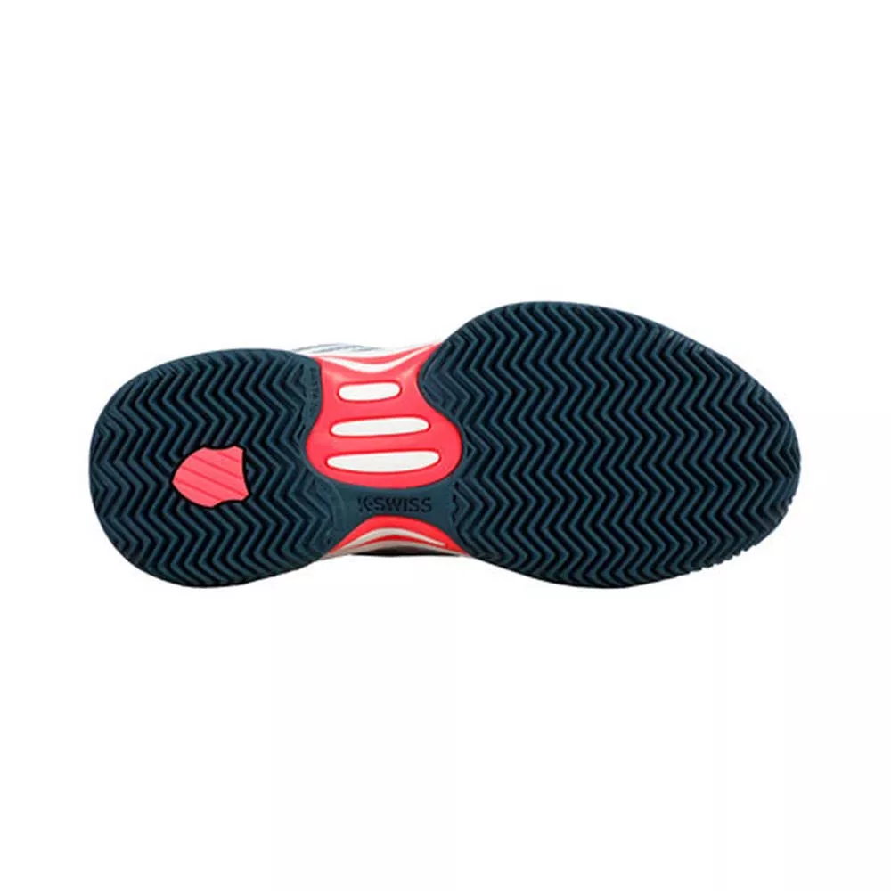K-Swiss Hypercourt Express 2 Tennisschuhe Junior Wei&szlig; / Marineblau
