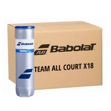 Babolat Team All Court Tennisb&auml;lle Karton (18 Dosen &agrave; 4 B&auml;lle)