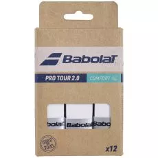 Babolat Pro Tour 2.0 Overgrip Wei&szlig; 12er-Pack