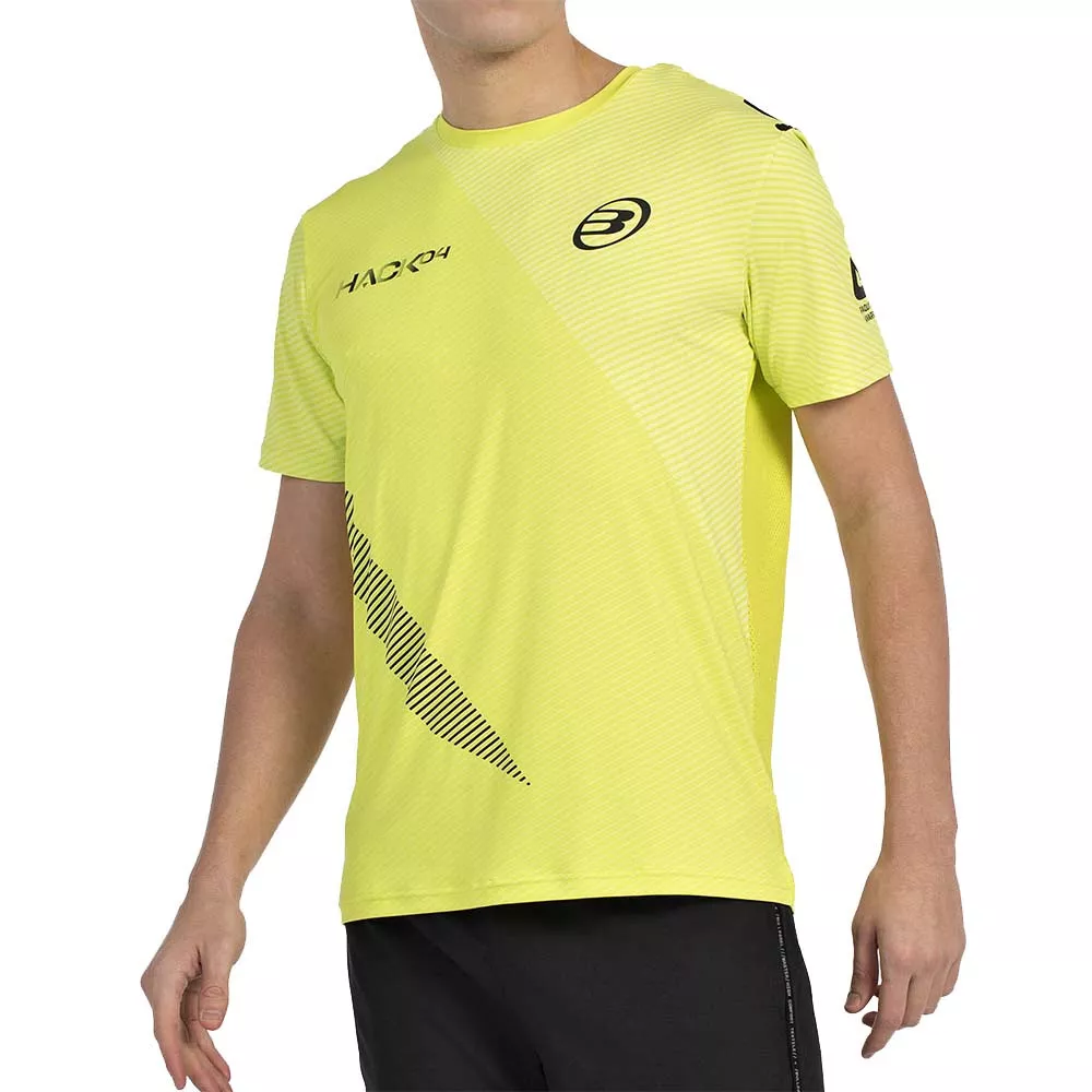 Bullpadel Paquito Navarro 25V T-Shirt Gelb