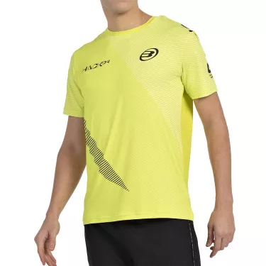 Bullpadel Paquito Navarro 25V T-Shirt Gelb