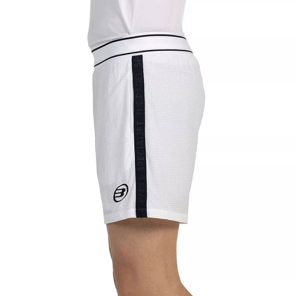 Bullpadel Lobios Short Wei&szlig;