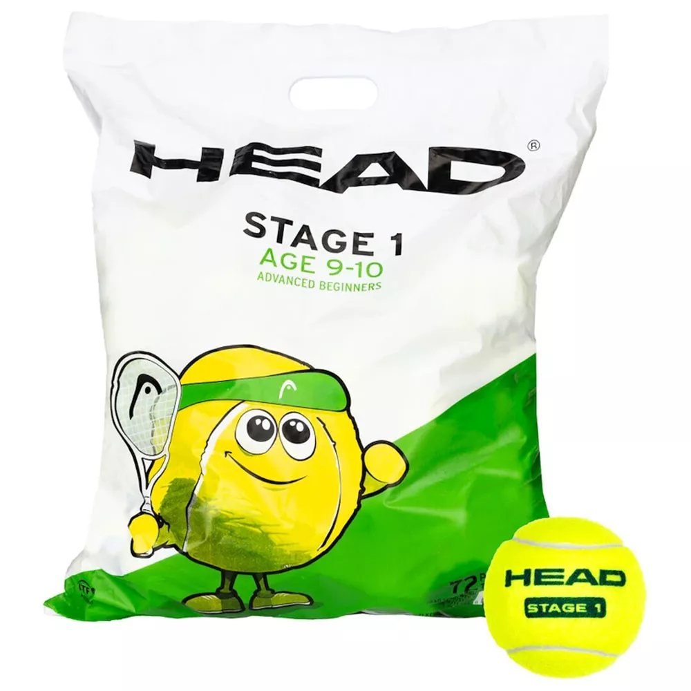 Head TIP Tennisb&auml;lle 72er-Beutel Gr&uuml;n