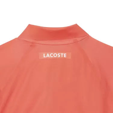 Lacoste Tennis Novak Djokovic Player Poloshirt Rot / Wei&szlig;