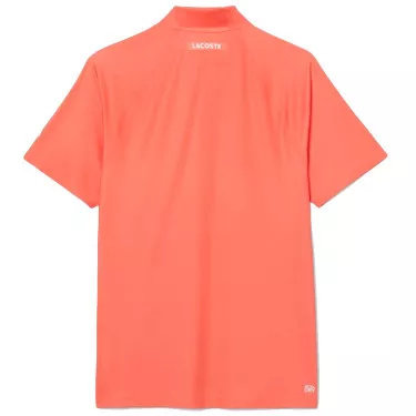 Lacoste Tennis Novak Djokovic Player Poloshirt Rot / Wei&szlig;