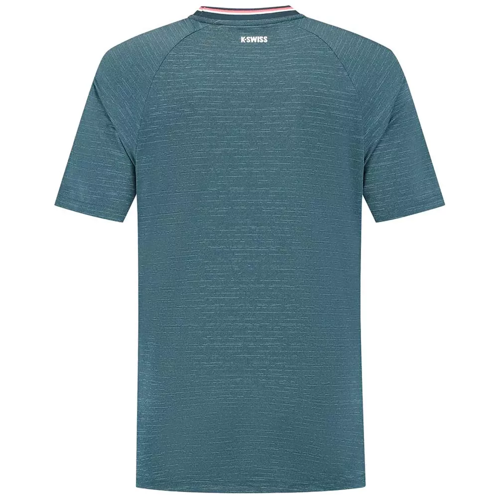 K-Swiss Hypercourt T-Shirt Melange Petrol