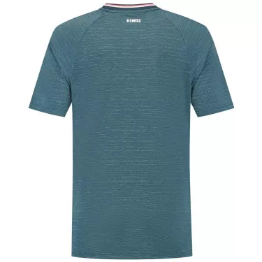 K-Swiss Hypercourt T-Shirt Melange Petrol